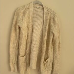 Pins & Needles Cream Textured Cardigan